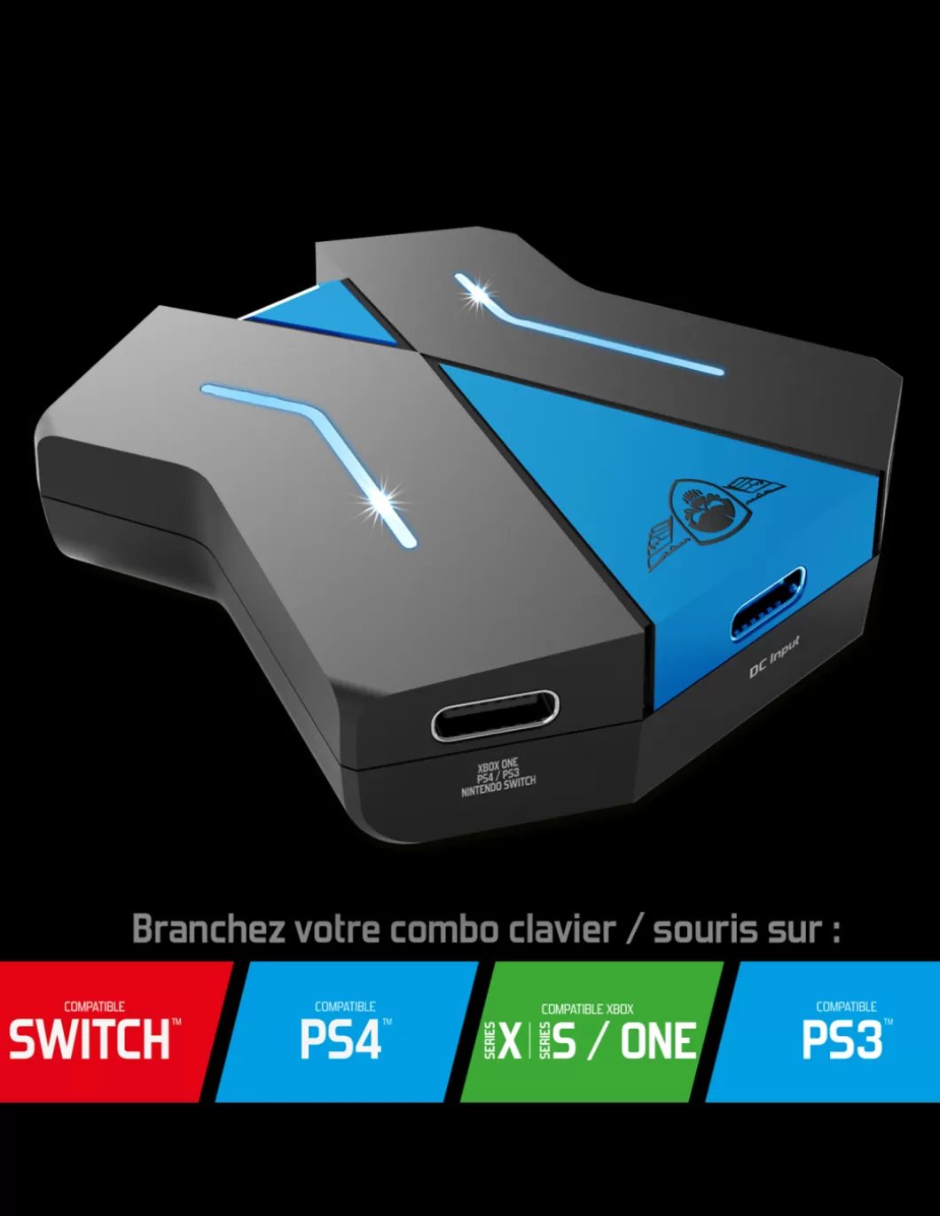 Spirit of Gamer Convertisseurs Consoles^Crossgame