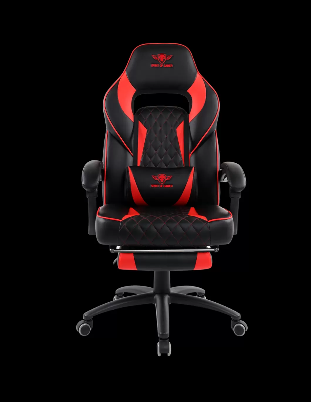 Spirit of Gamer Chaises^Mustang Red