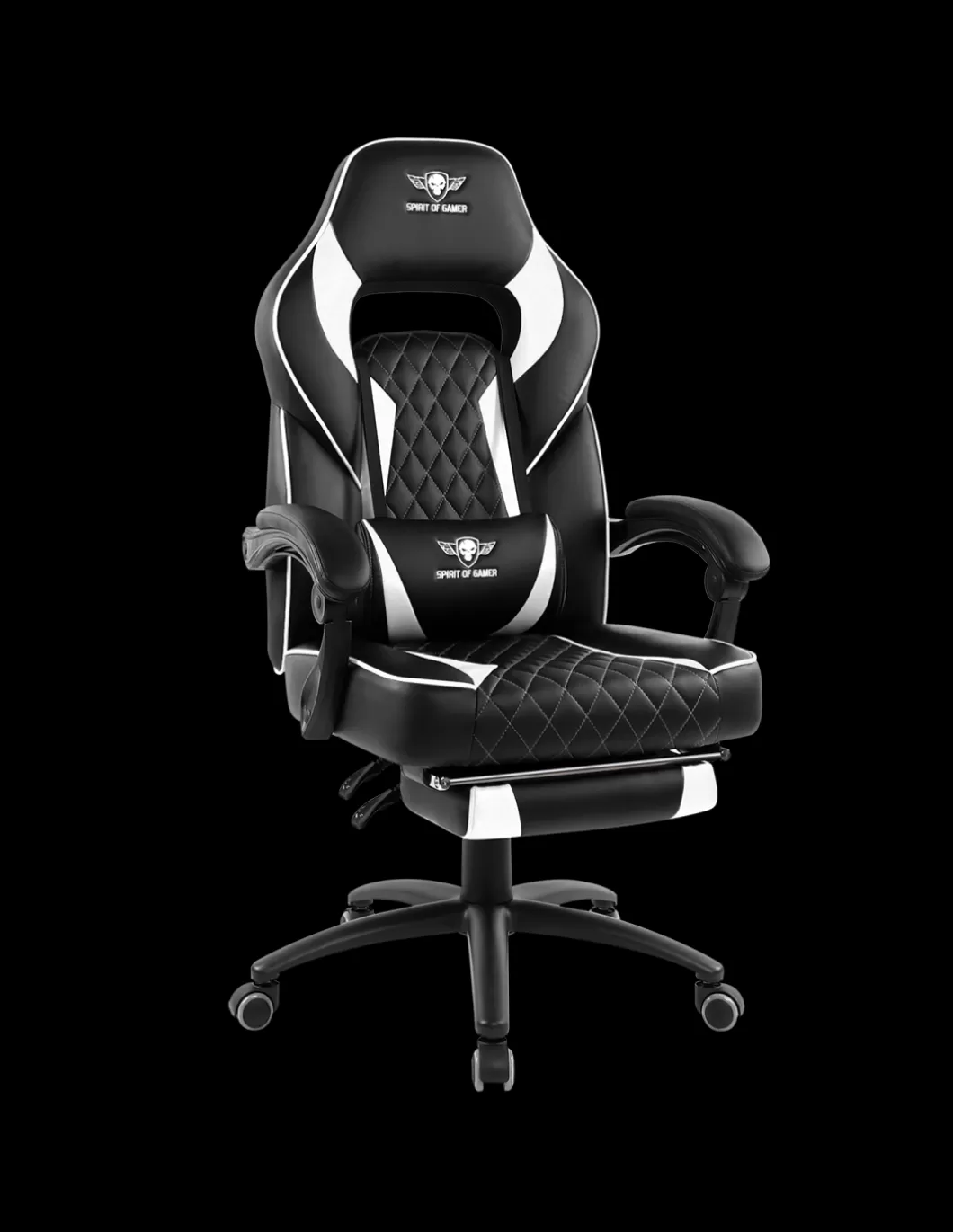 Spirit of Gamer Chaises^Mustang White