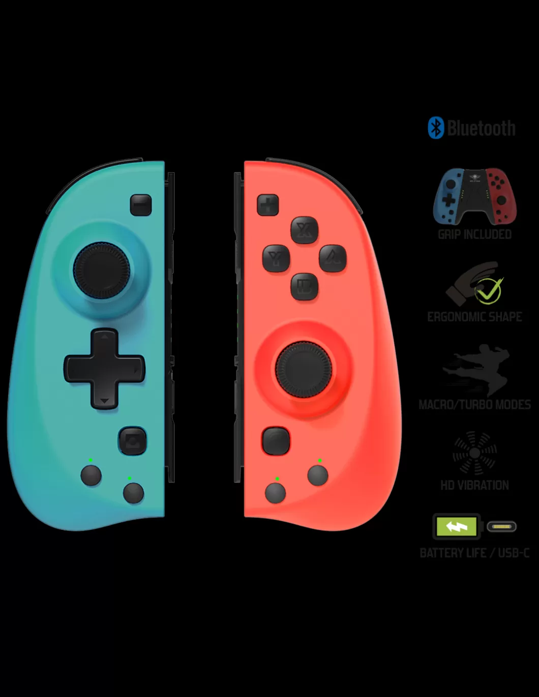 Spirit of Gamer Manettes De Jeux^My-Joy Plus Bluetooth