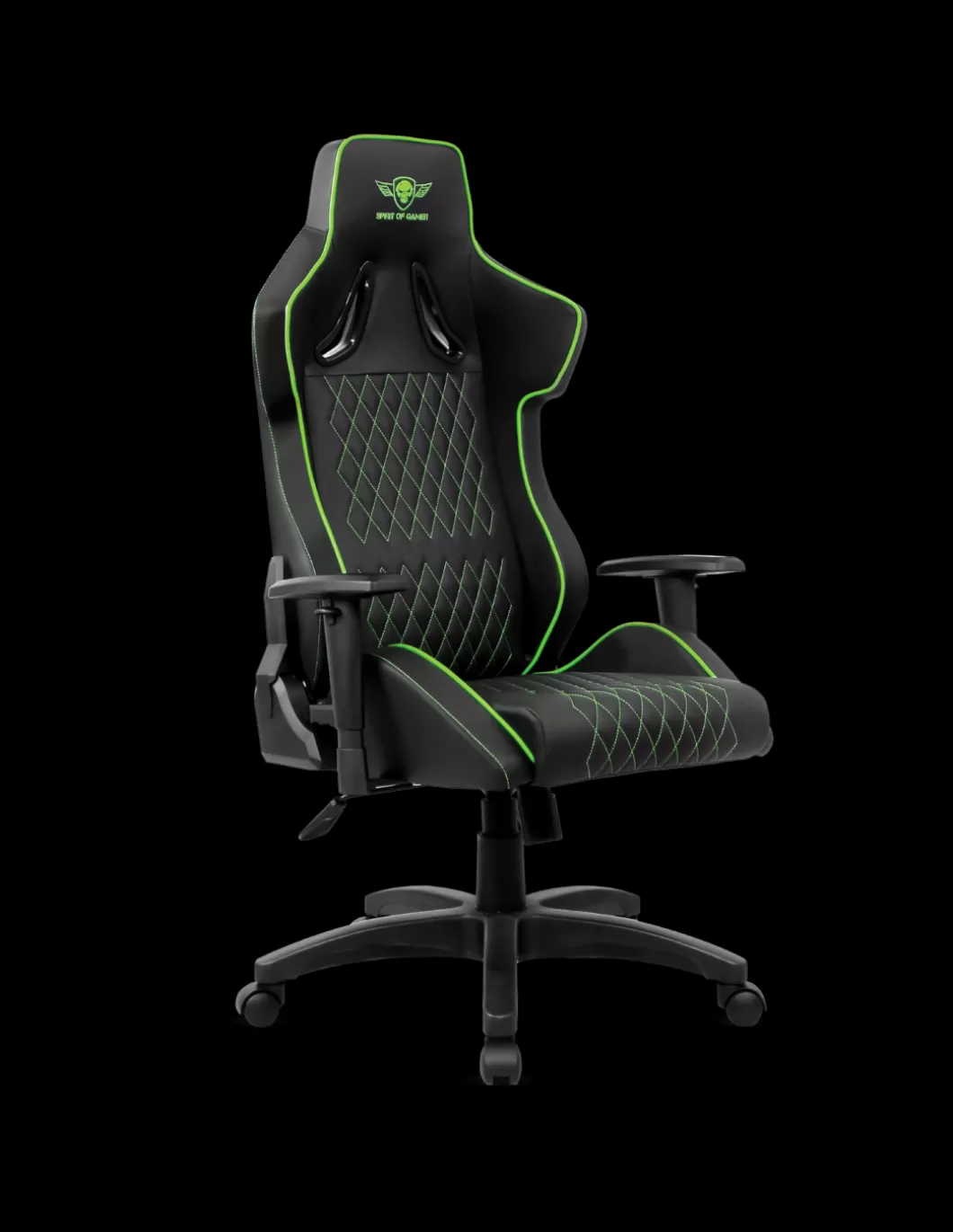 Spirit of Gamer Chaises^Neon Green