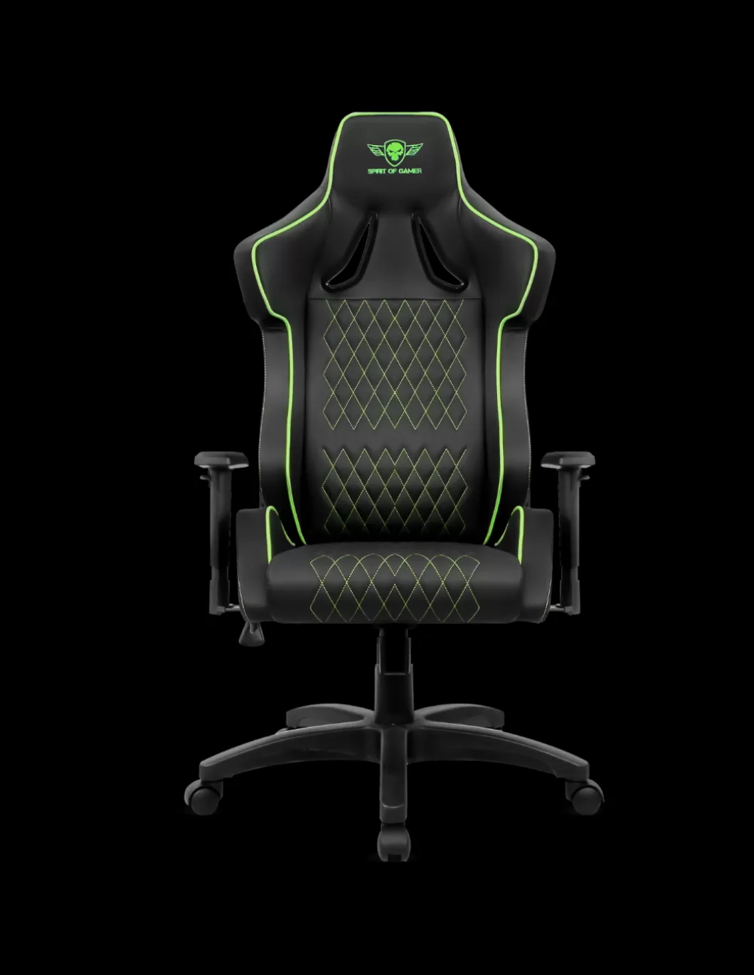 Spirit of Gamer Chaises^Neon Green