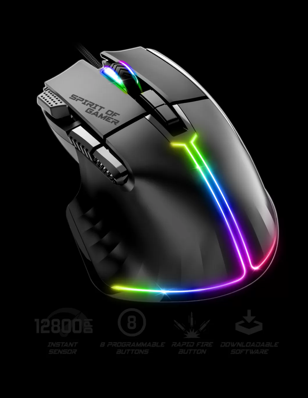 Spirit of Gamer Souris^Pro-M5