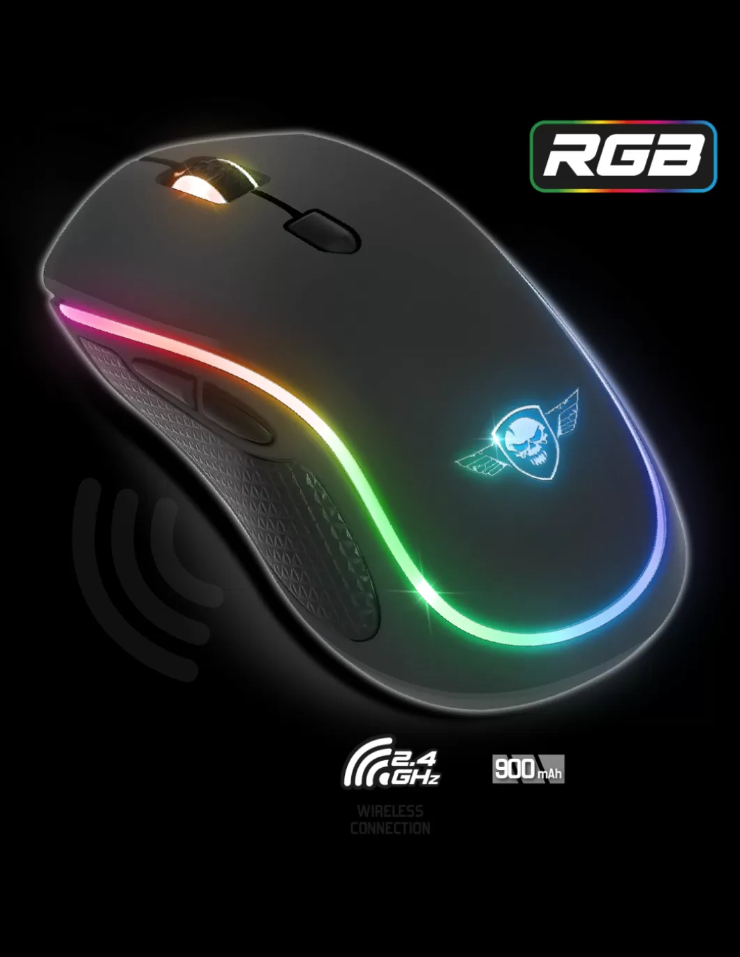 Spirit of Gamer Souris^Pro-M9 Rgb Wireless