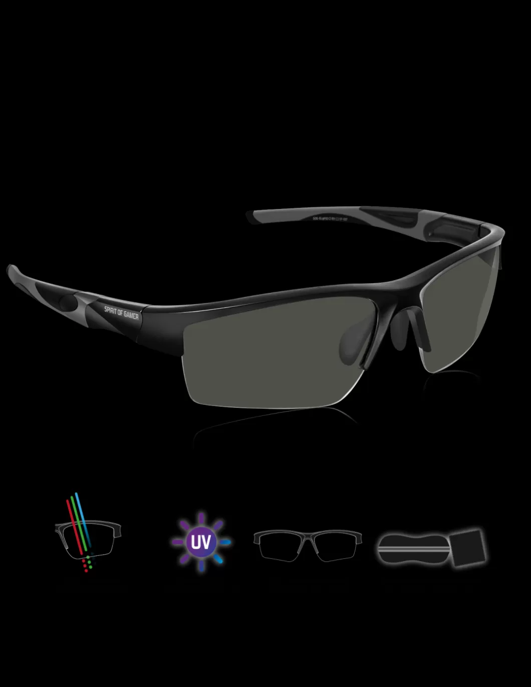 Spirit of Gamer Lunettes^Retina Pro