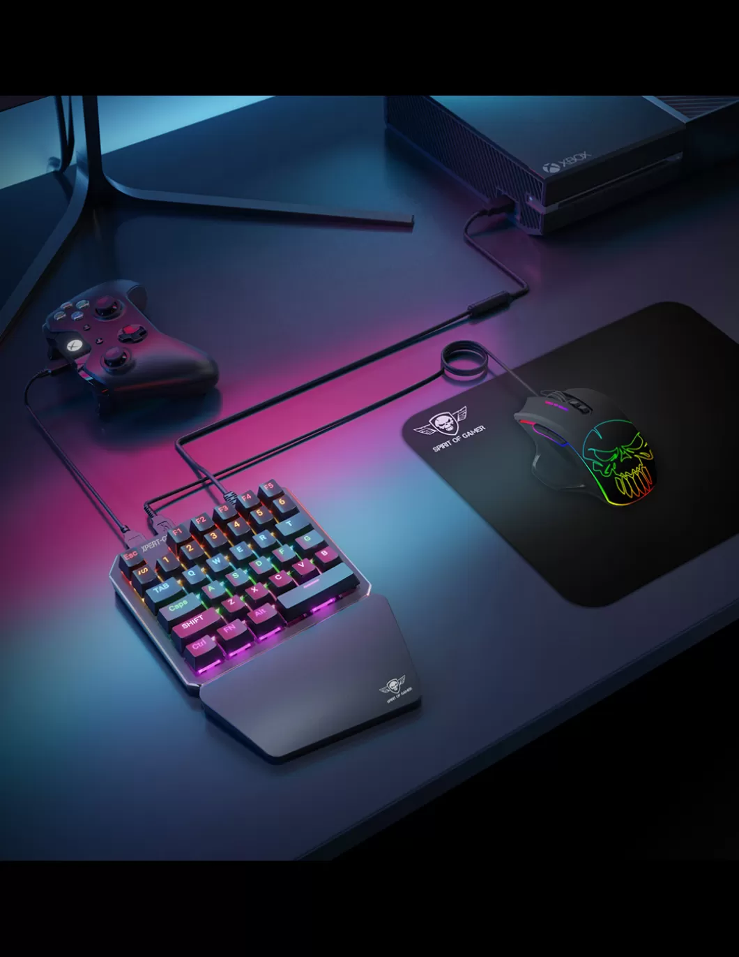 Spirit of Gamer Packs Prêt À Jouer^Xpert Gameboard G700